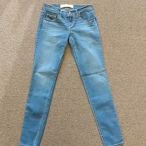 Abercrombie Fitch junior girls 00R 24x29 jeans